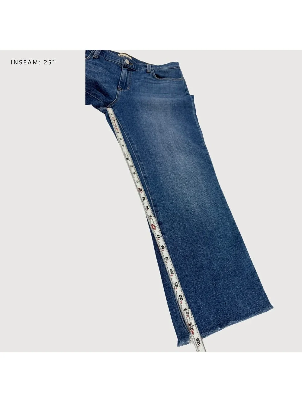 L'AGENCE Jaden High Rise Cropped Bootcut Jeans 31